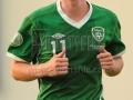 Anthony Forde in action for Ireland U/19s