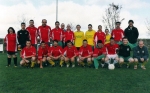 Anthony Forde (front row, 3rd from right) lines out for Ballingarry during opening day celebrations October 25th 2009.
