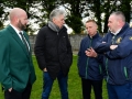 John Delaney, CEO, FAI, is shown around the facilities by club officials, including Shane Markham, Underage Committee, Ballingarry AFC and David O'Hanlon, Chairman, Ballingarry AFC, during the FAI Club Mark Presentation at Ballingarry AFC, Limerick.