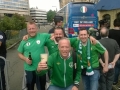 Paul Molloy arrived with the team to Bordeaux