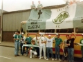 Some of the Ballingarry party pictured after the 1-0 win over England in Stuttgart.