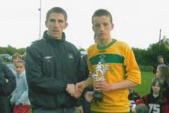 Man Of the match U13s cup final 16/05/2006