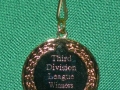 LDFL Division 3 Winners Medal 2008/09