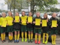 The girls having received their certs at the All Ireland Blitz finals last Saturday