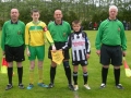 Captains and officials before game
