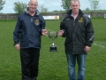Managers Pascal Moynihan and John Clancy