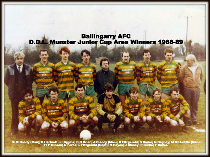 MJC area winners 1988/89