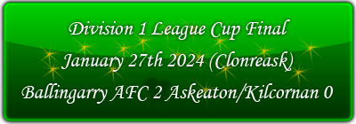Division 1 League cup final 2011